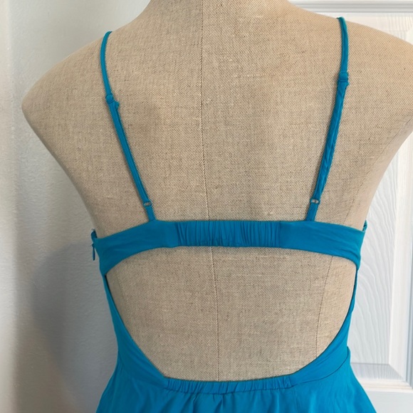 Forever 21 dress spaghetti straps cerulean - Picture 4 of 9